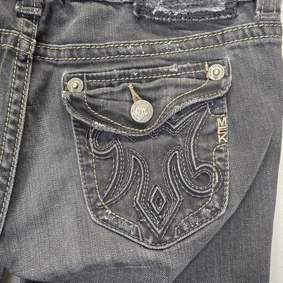 Mek Denim USA Jeans Women's 30x36(34) Oaxaca Boot Cut Flap Pocket - Picture 3 of 16